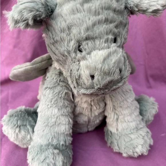 Jellycat FUDDLEWUDDLE DRAGAON authentic US seller NWT out of stock giftable - Picture 4 of 10